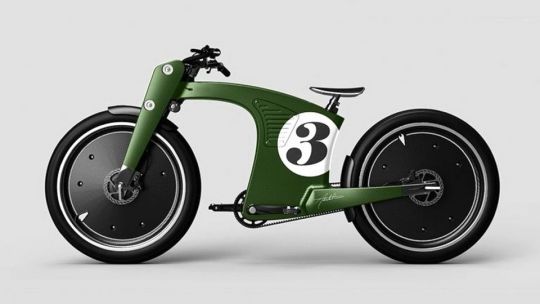 crowncruiser:-una-bicicleta-electrica-retro-futurista-que-alcanza-los-50-km/h