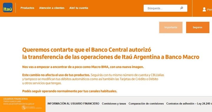 Qué Pasará Con Los Clientes Del Banco Itaú Tras La Compra Por El Banco Macro Informe Misiones 8978